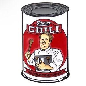 Kevin Malone The Office Famous Chili 🌶️ Enamel Pin